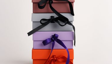 Ribbon Box Plain 6x6