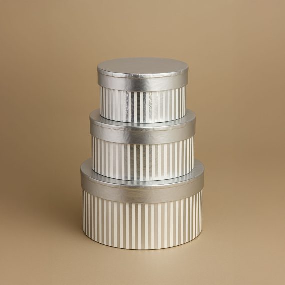 Silver Box Round